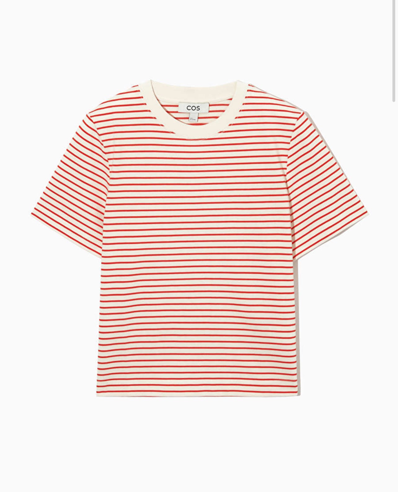 Blusa COS clean cut algodón