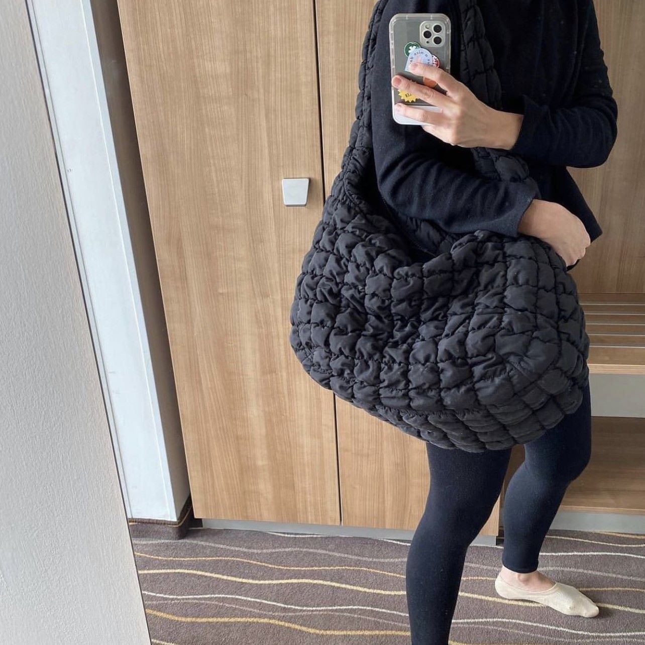 Bolso acolchado XL COS.