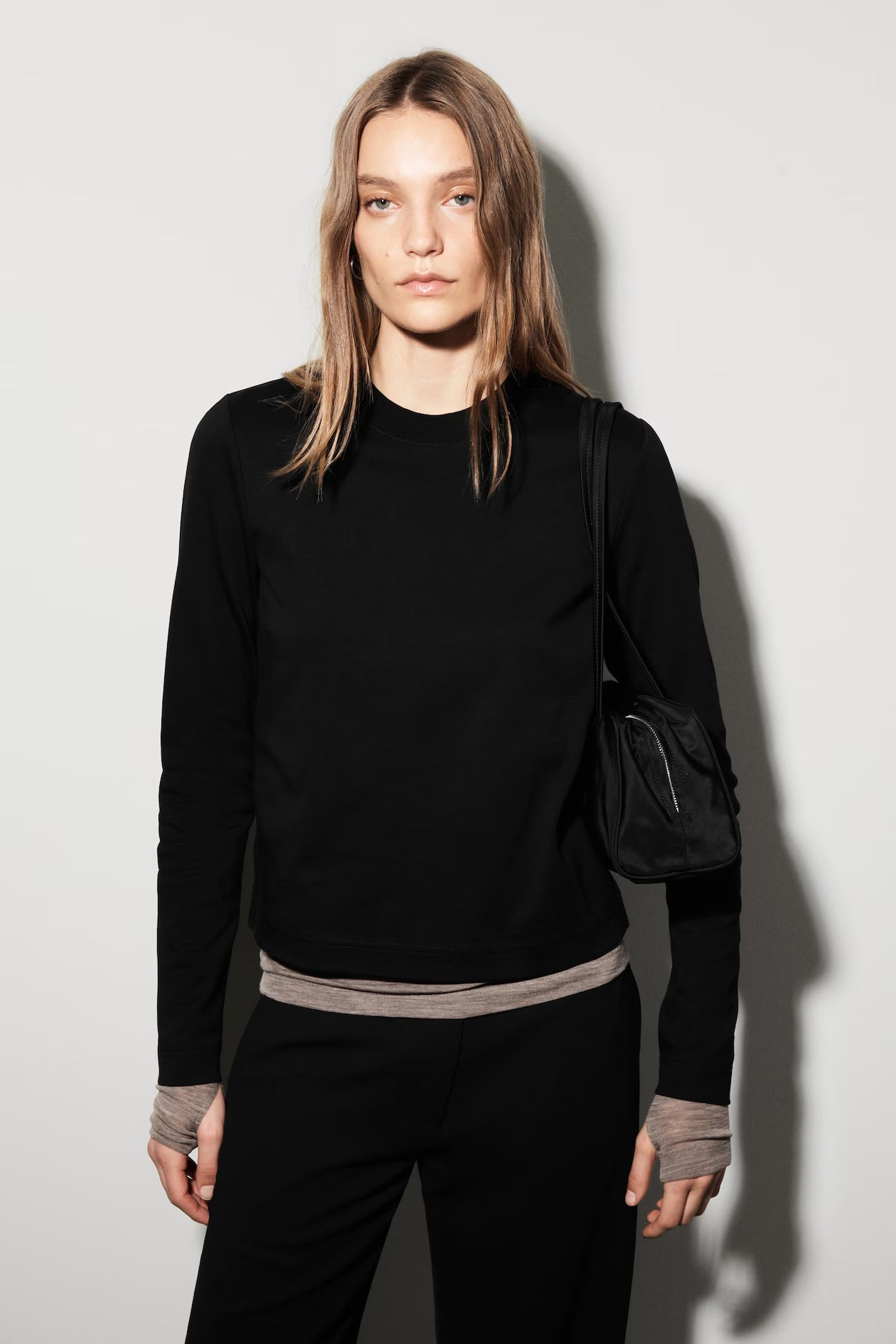 Blusa COS de algodón premium