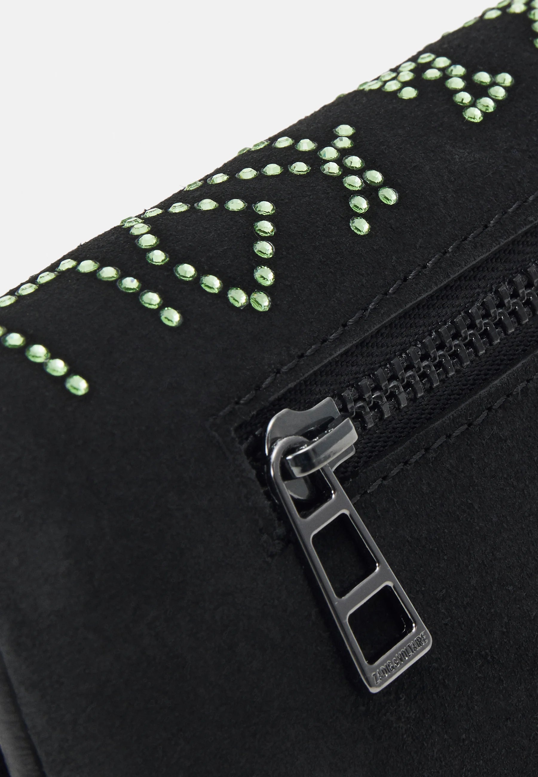 Bolso Zadig & Voltaire Rock nano tag con cristales Swarovski® .