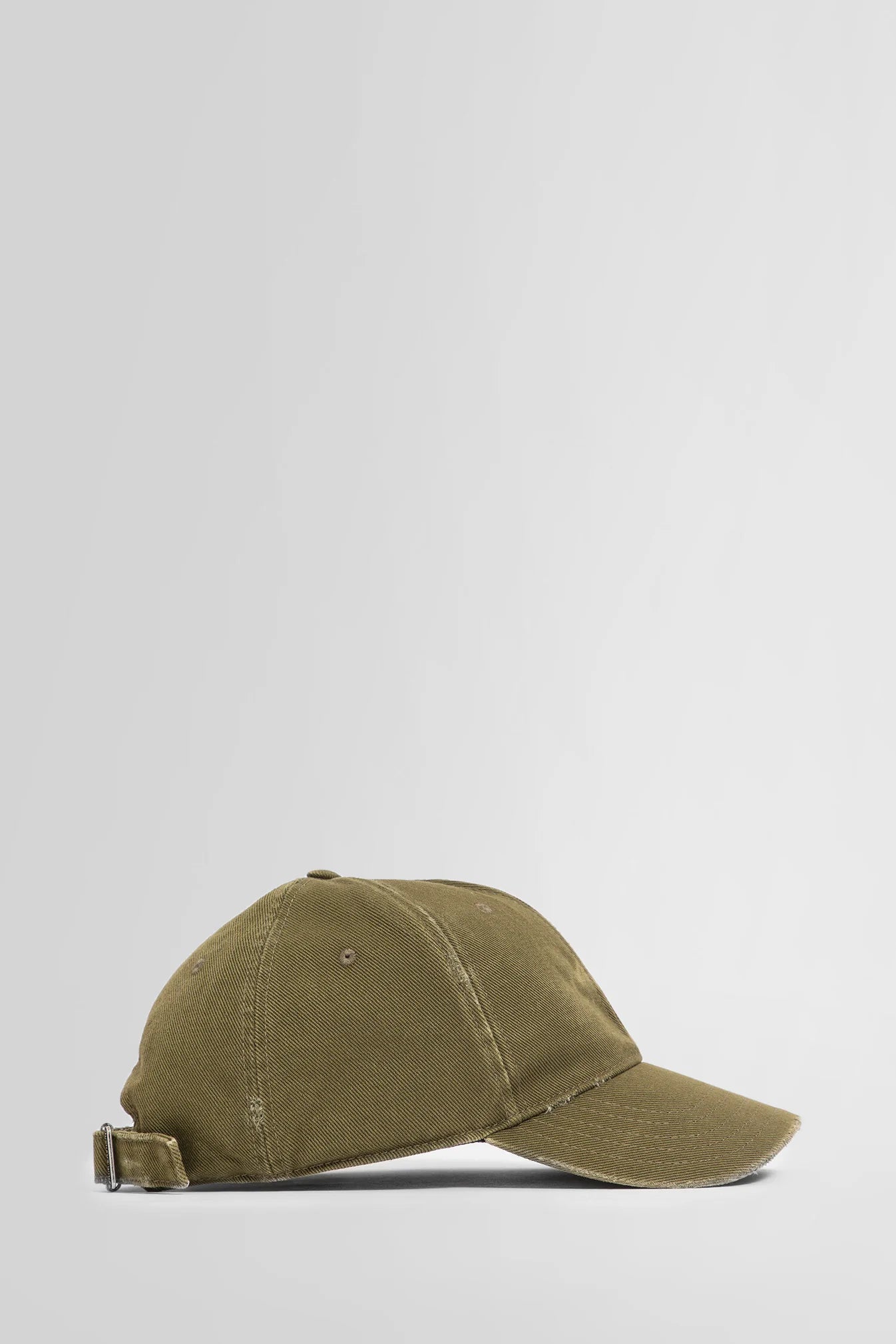 Saint Laurent gorra de denim efecto deslavado