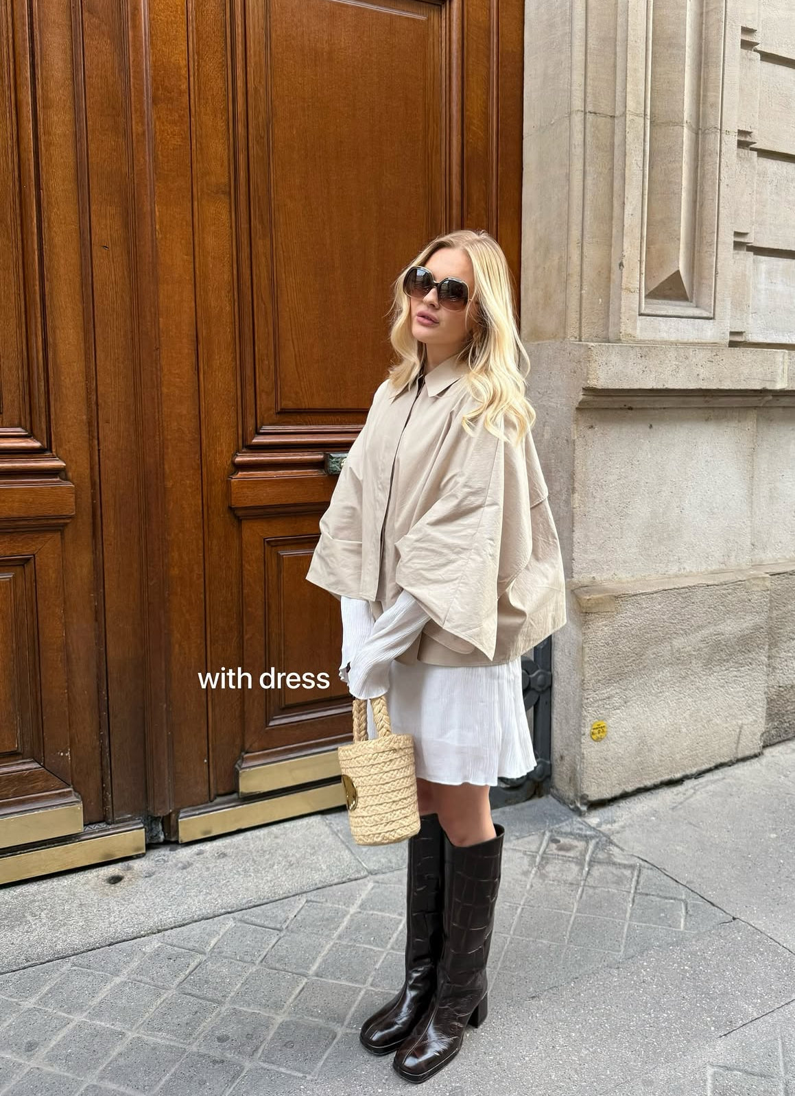 GABARDINA CAPA CROPPED