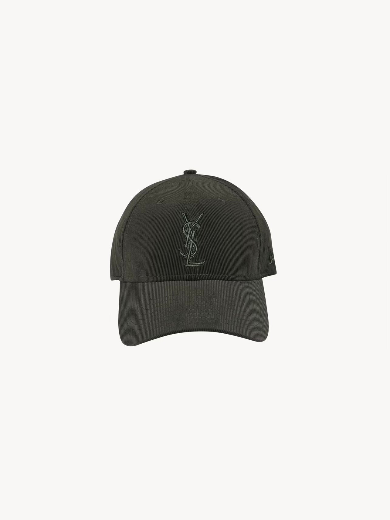 Gorra Saint Laurent colab New Era en pana
