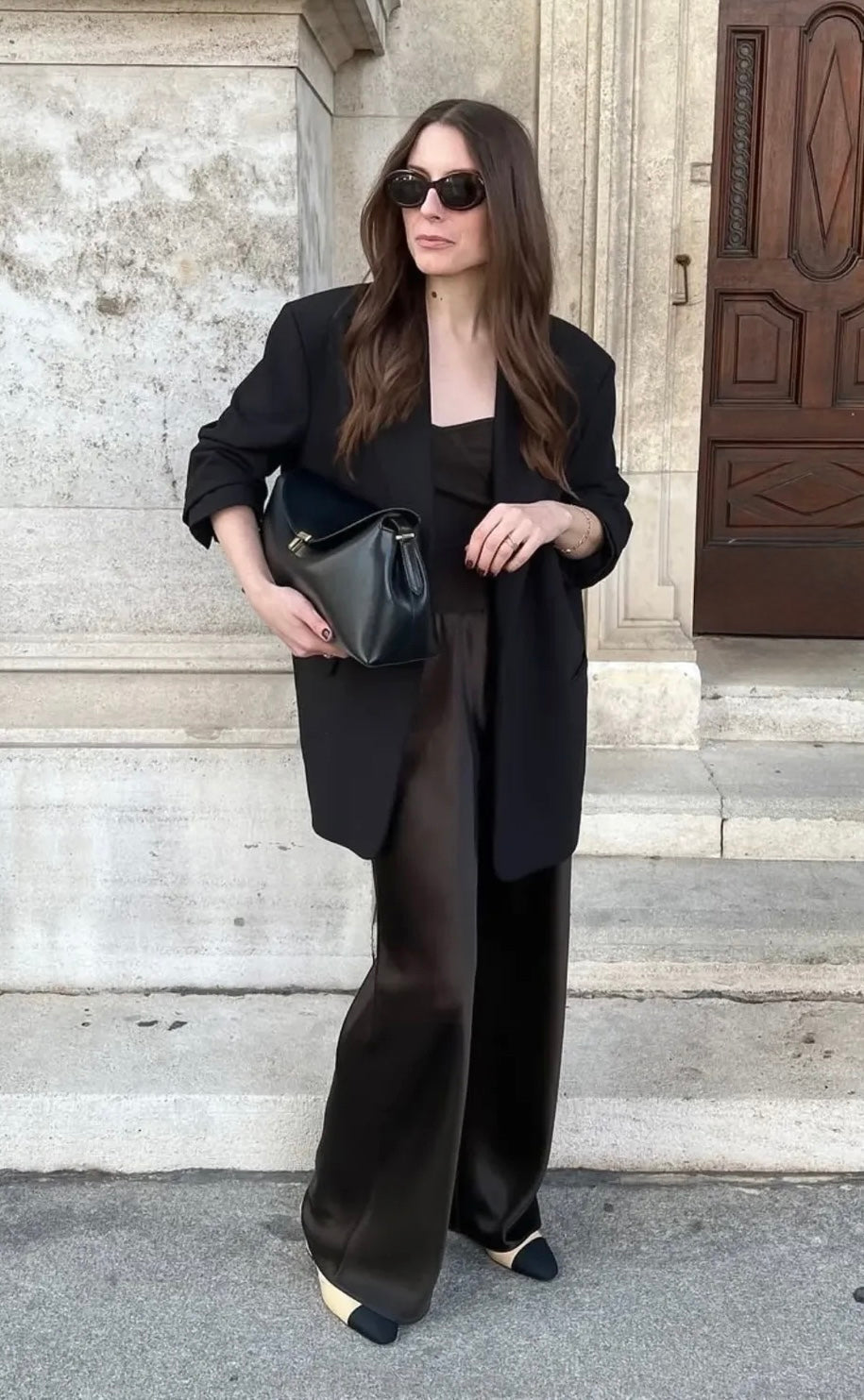 Pantalón de satén COS