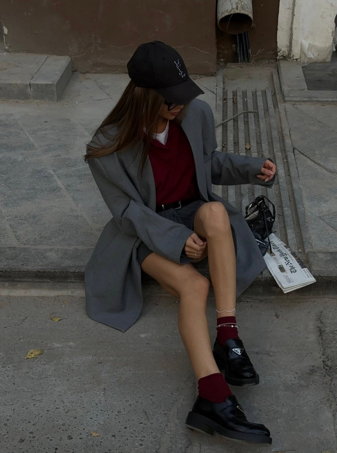 Saint Laurent gorra New Era