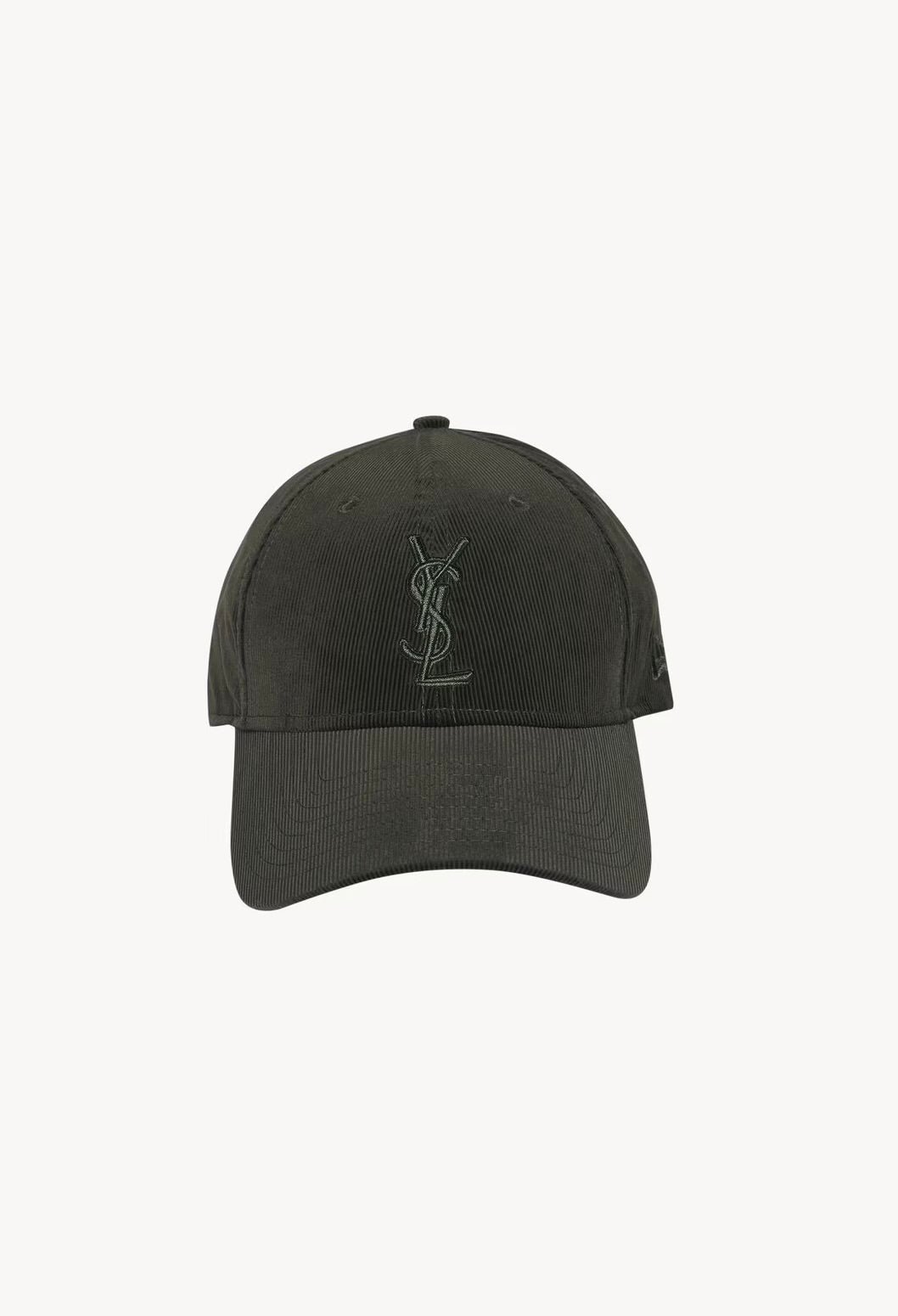 Gorra Saint Laurent colab New Era en pana