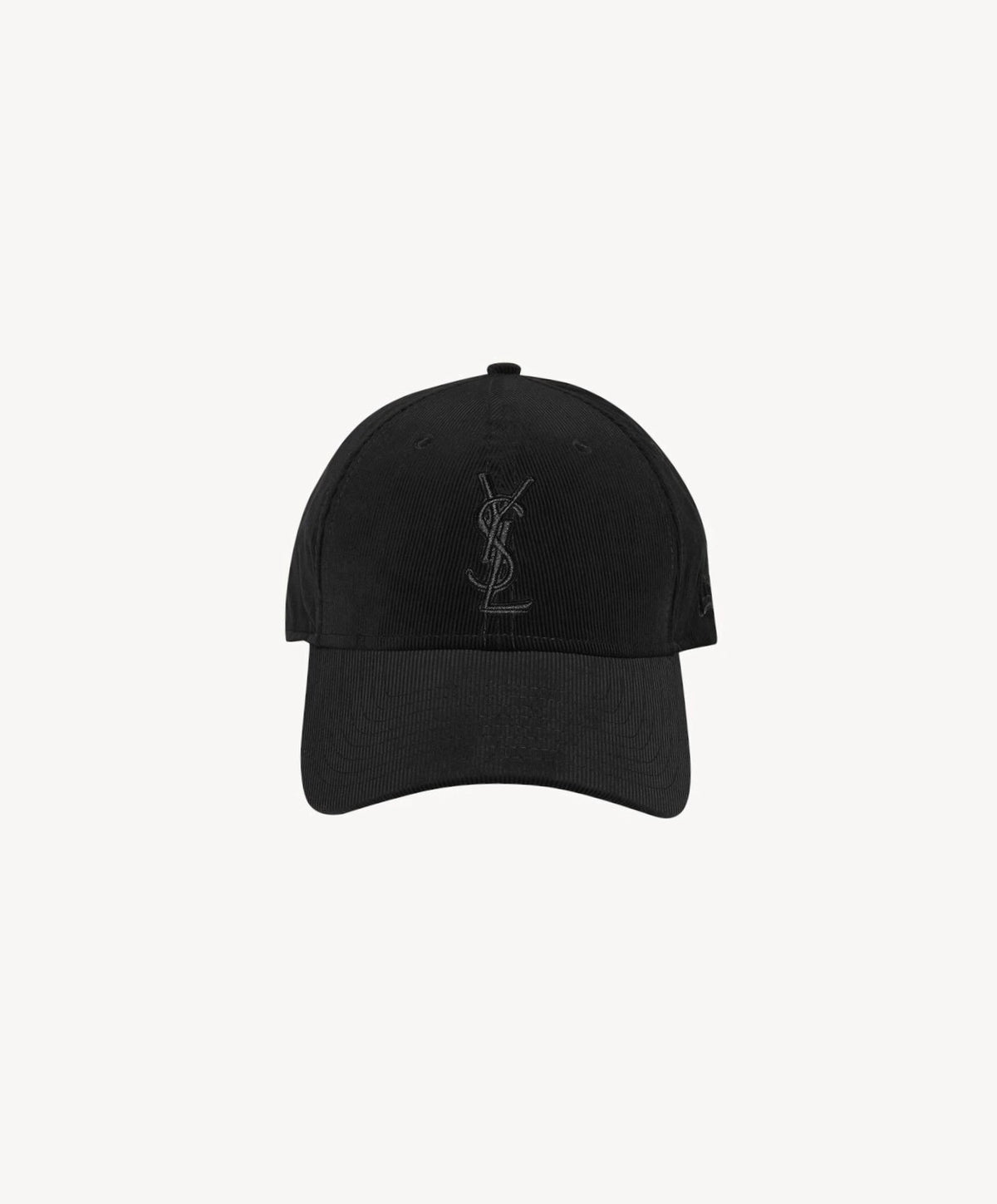 Gorra Saint Laurent colab New Era en pana