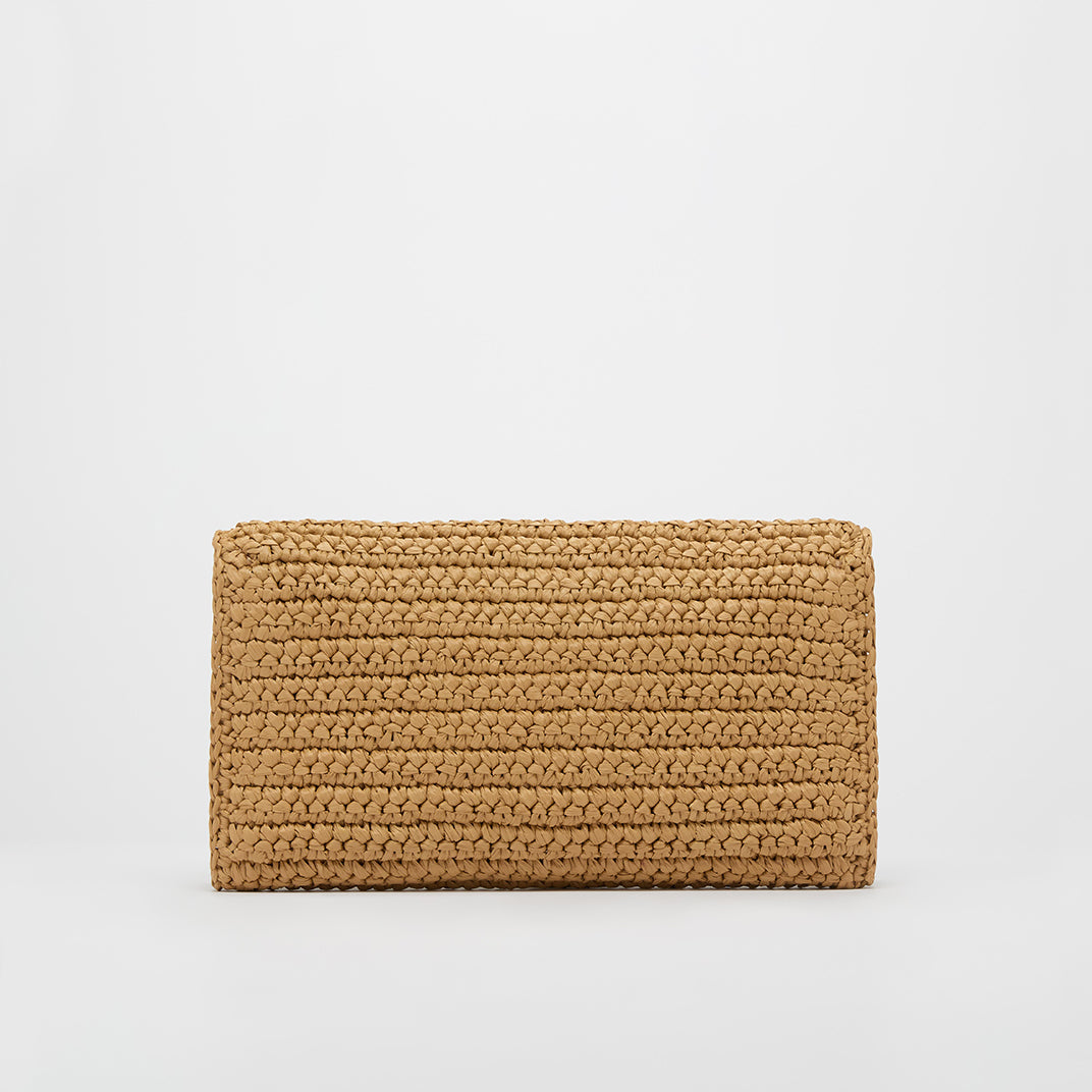 Saint Laurent Kate 99 Tassel en rafia