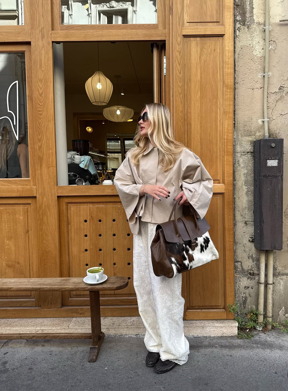 GABARDINA CAPA CROPPED