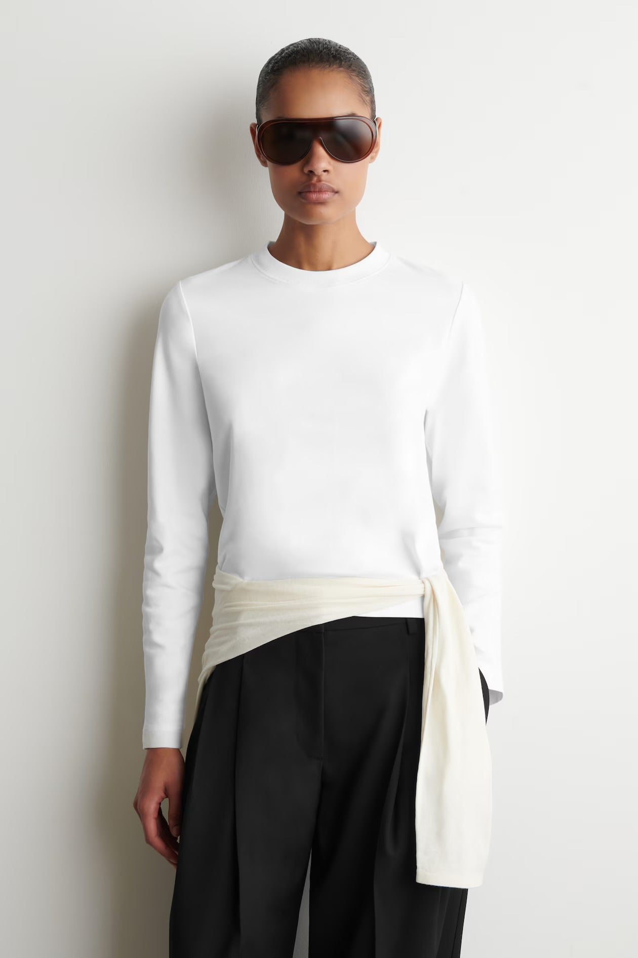 Blusa COS de algodón premium
