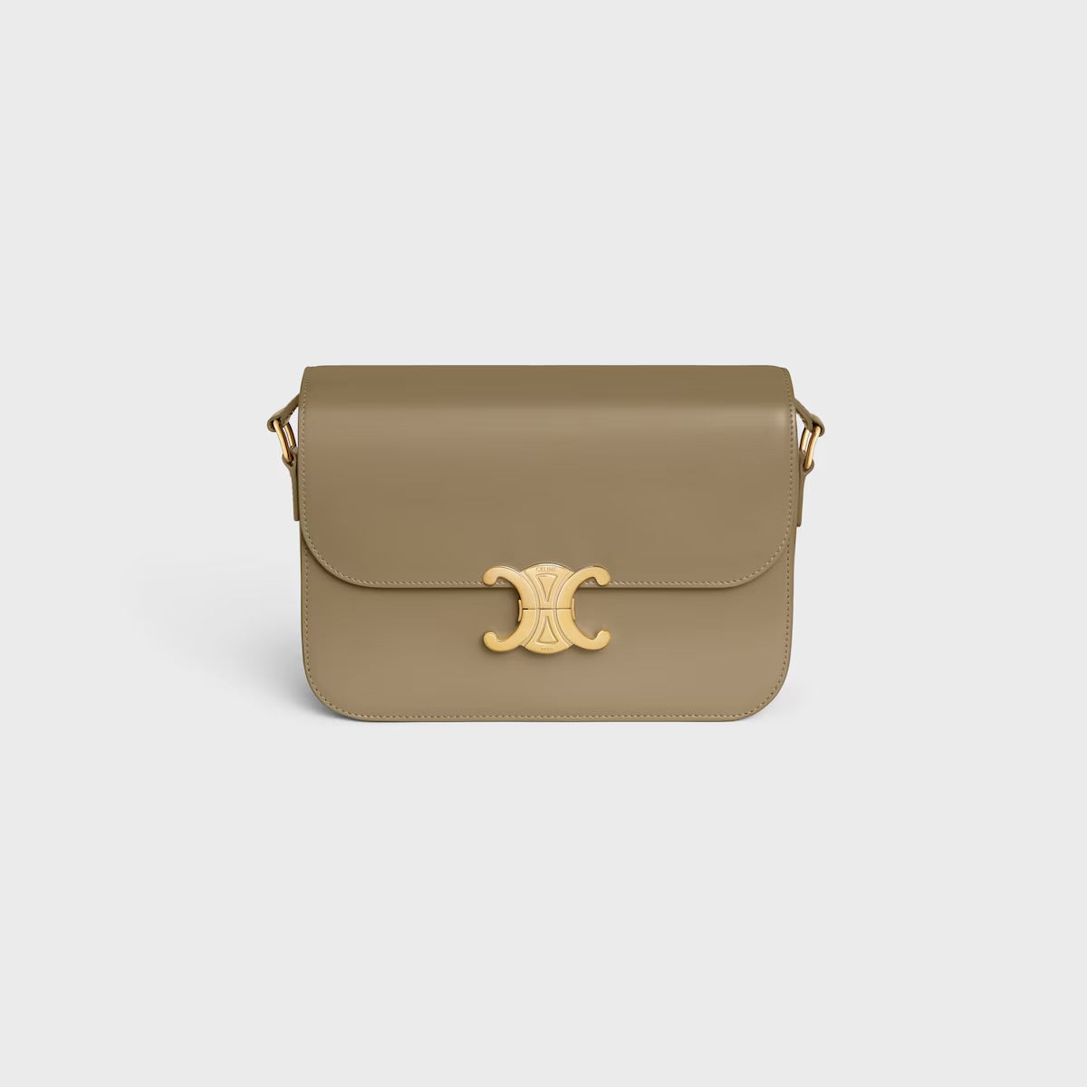Celine BOLSO TEEN TRIOMPHE DE PIEL DE BECERRO BRILLANTE