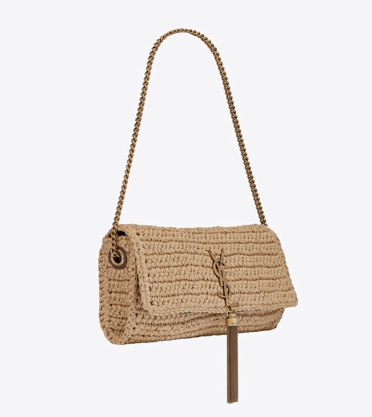 Saint Laurent Kate 99 Tassel en rafia